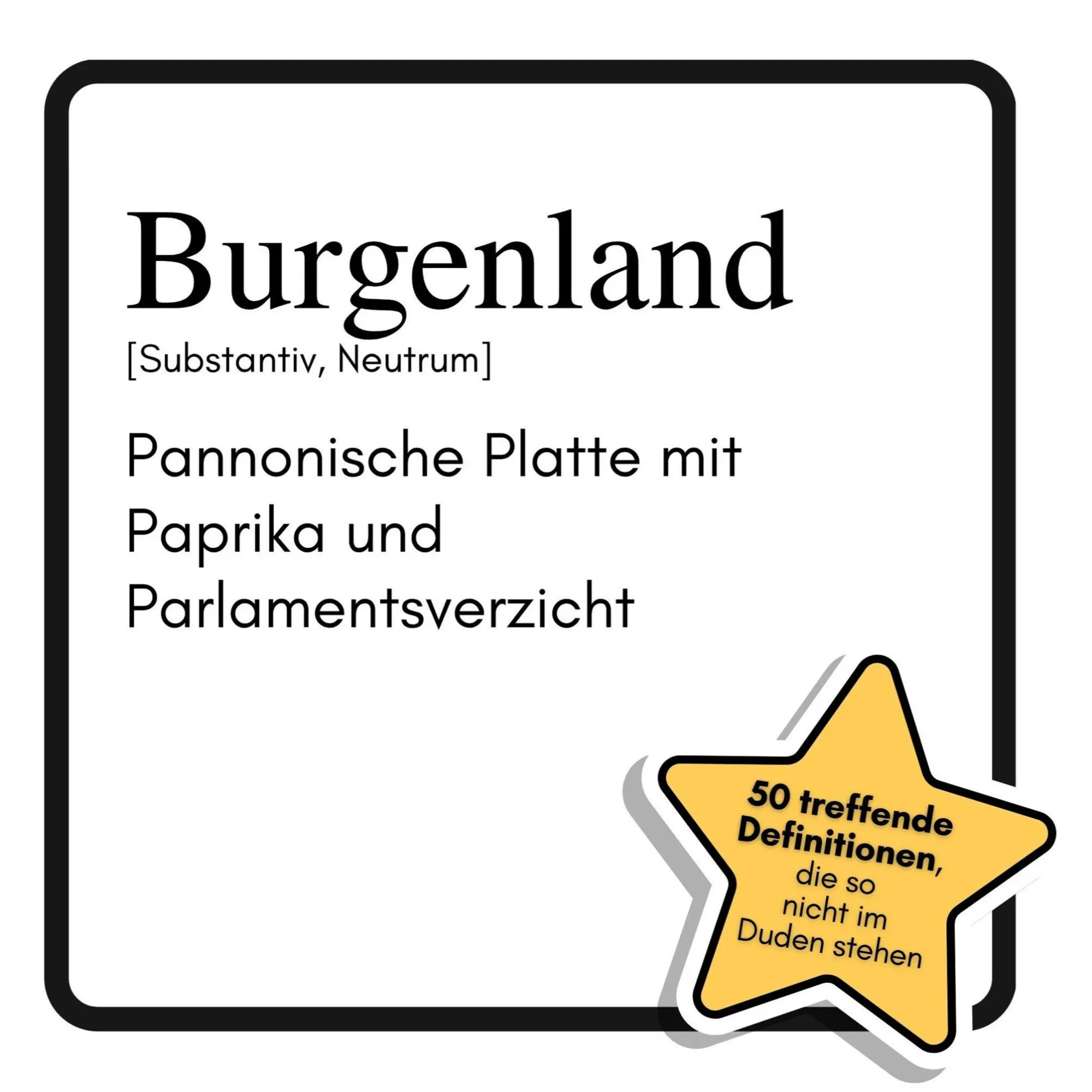 Cover: 9783695355327 | Burgenland | Pannonische Platte mit Paprika und Parlamentsverzicht