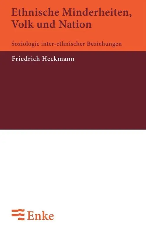 Cover: 9783828245327 | Ethnische Minderheiten, Volk und Nation | Friedrich Heckmann | Buch