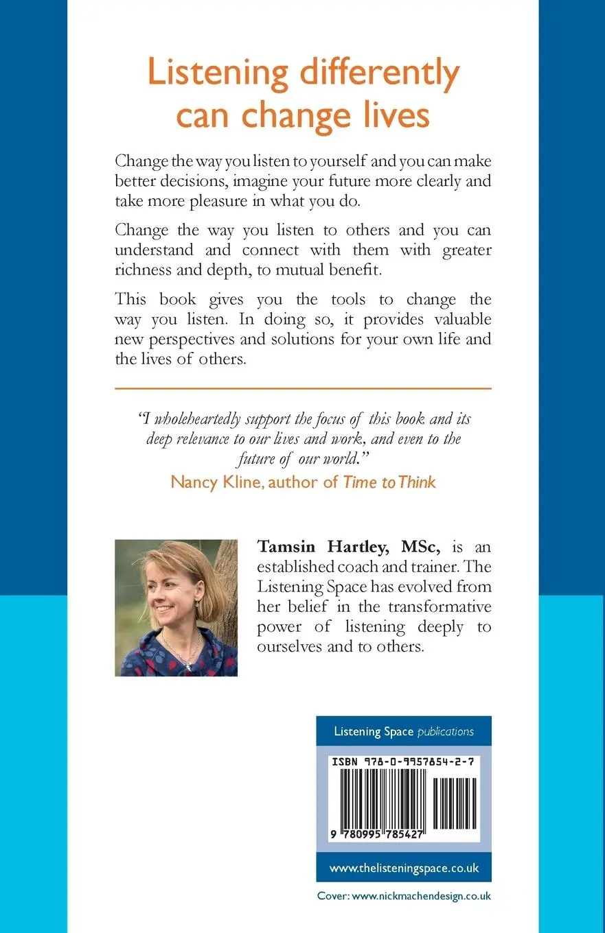 Rückseite: 9780995785427 | The Listening Space | Tamsin C Hartley | Taschenbuch | Englisch | 2020