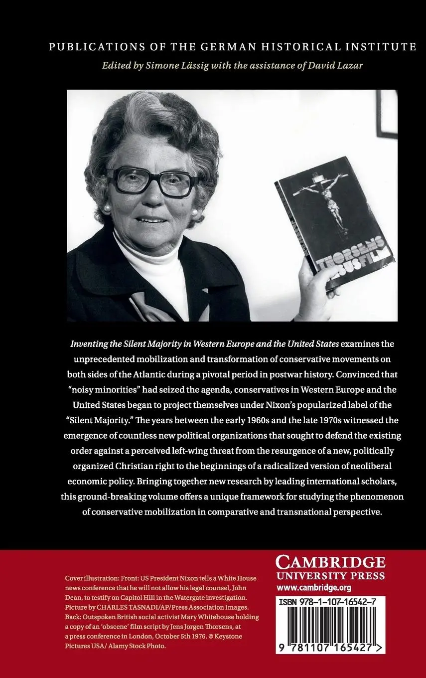 Rückseite: 9781107165427 | Inventing the Silent Majority in Western Europe and the United States