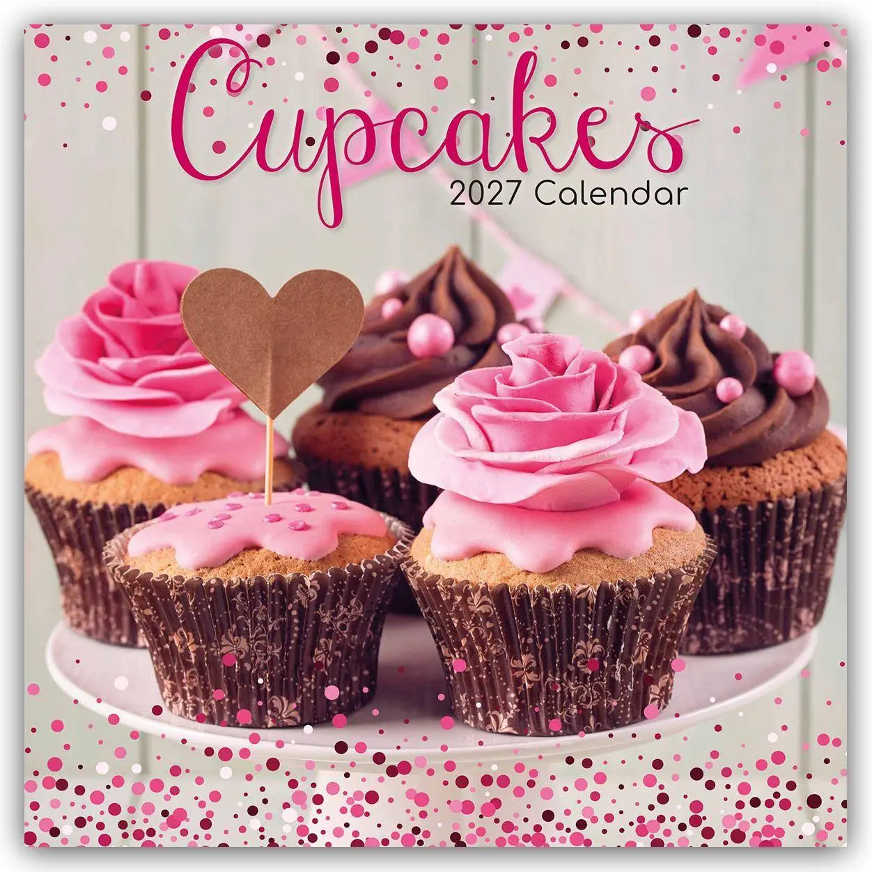 Cover: 9781805975427 | Cupcakes 2027 - 16-Monatskalender | The Gifted | Kalender | 28 S.