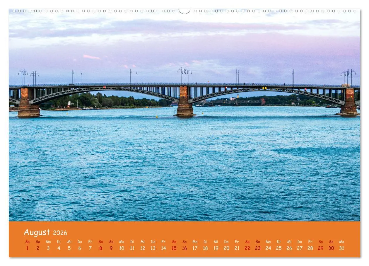 Bild: 9783457505427 | Eine Kreuzfahrt auf dem Rhein (hochwertiger Premium Wandkalender...