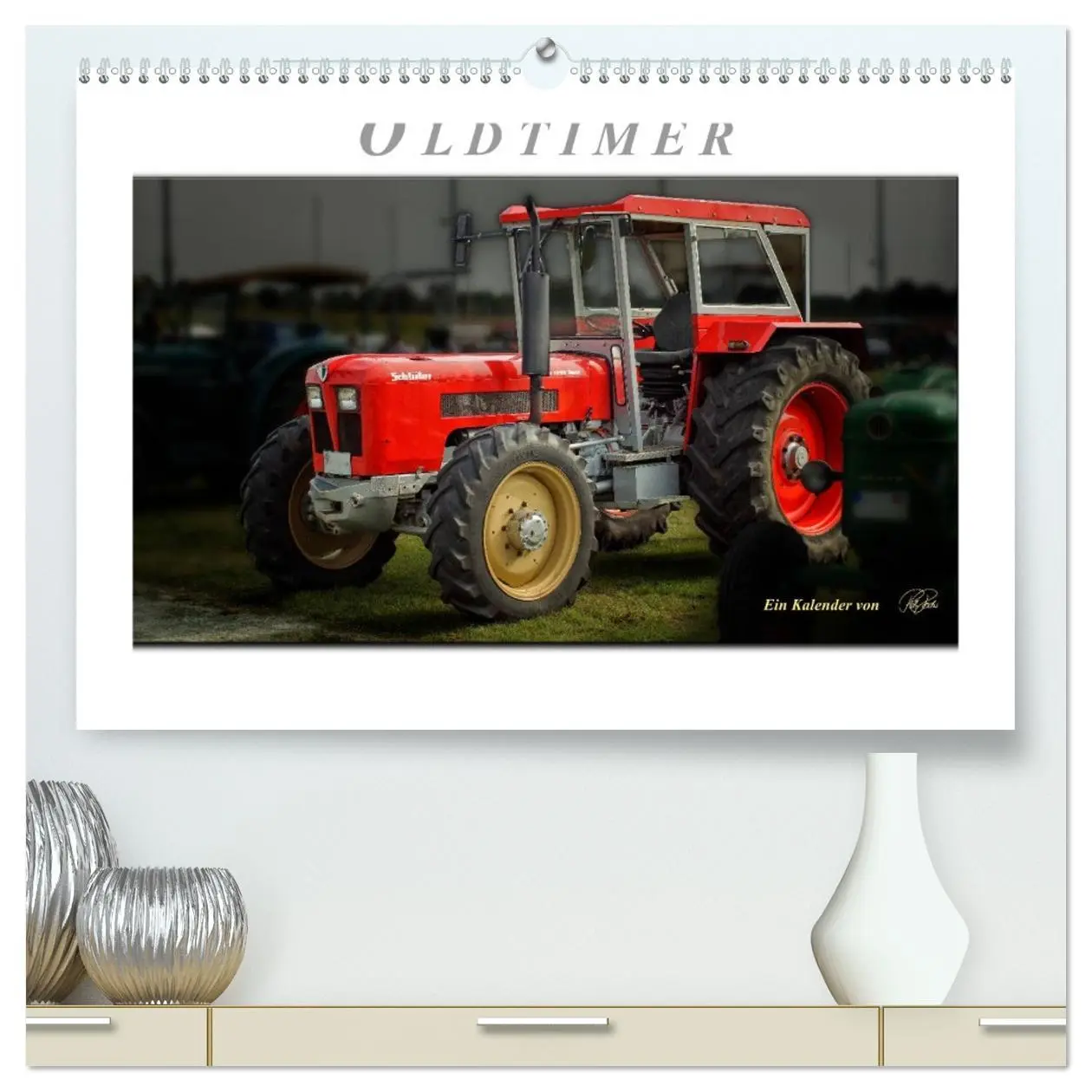 Cover: 9783516075427 | Oldtimer - Traktor Liebe (hochwertiger Premium Wandkalender 2026...