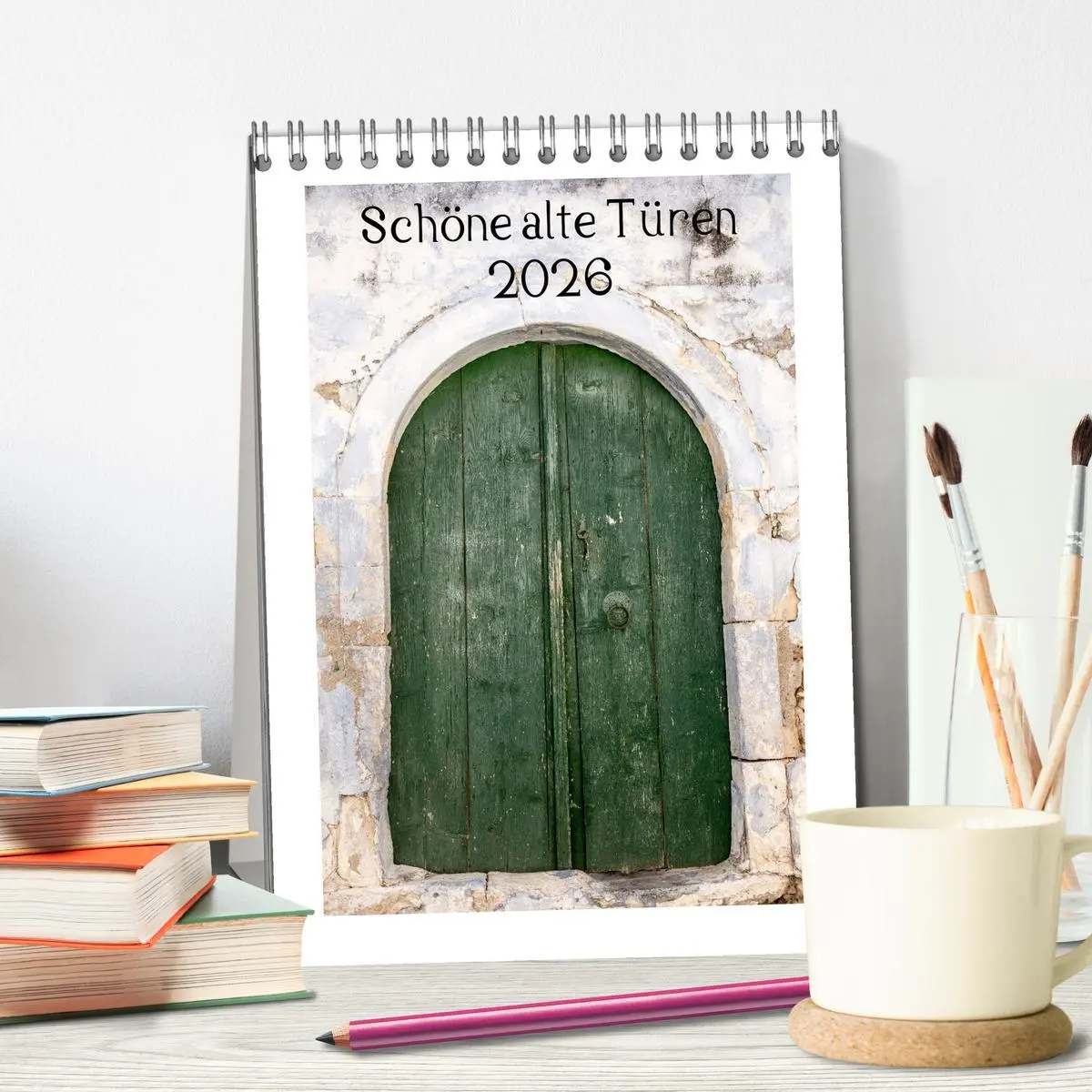 Bild: 9783516455427 | Schöne alte Türen (Tischkalender 2026 DIN A5 hoch), CALVENDO...