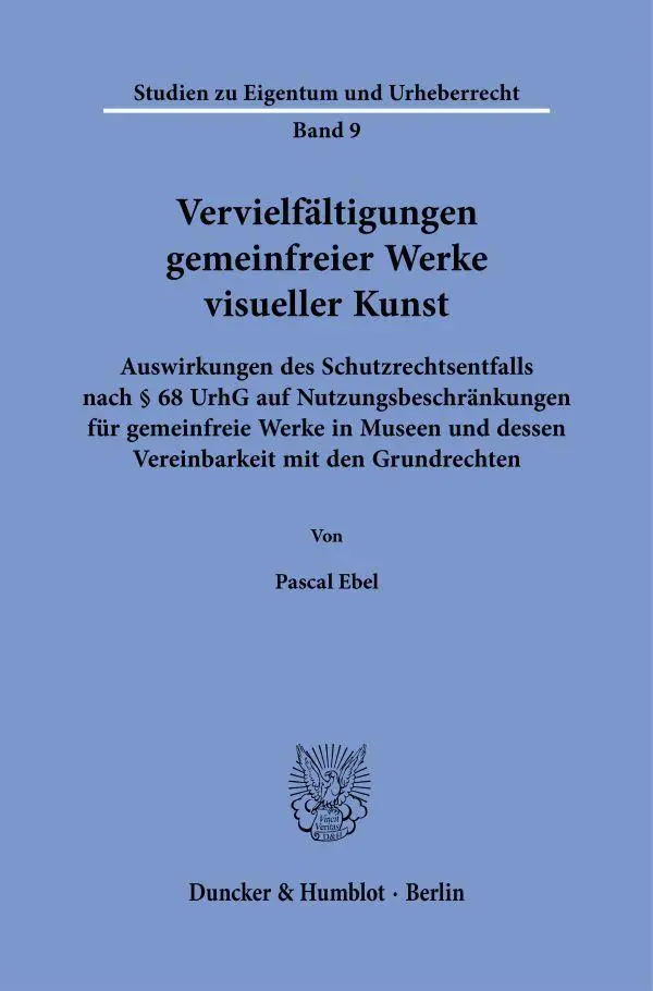 Vervielfältigungen gemeinfreier Werke visueller Kunst