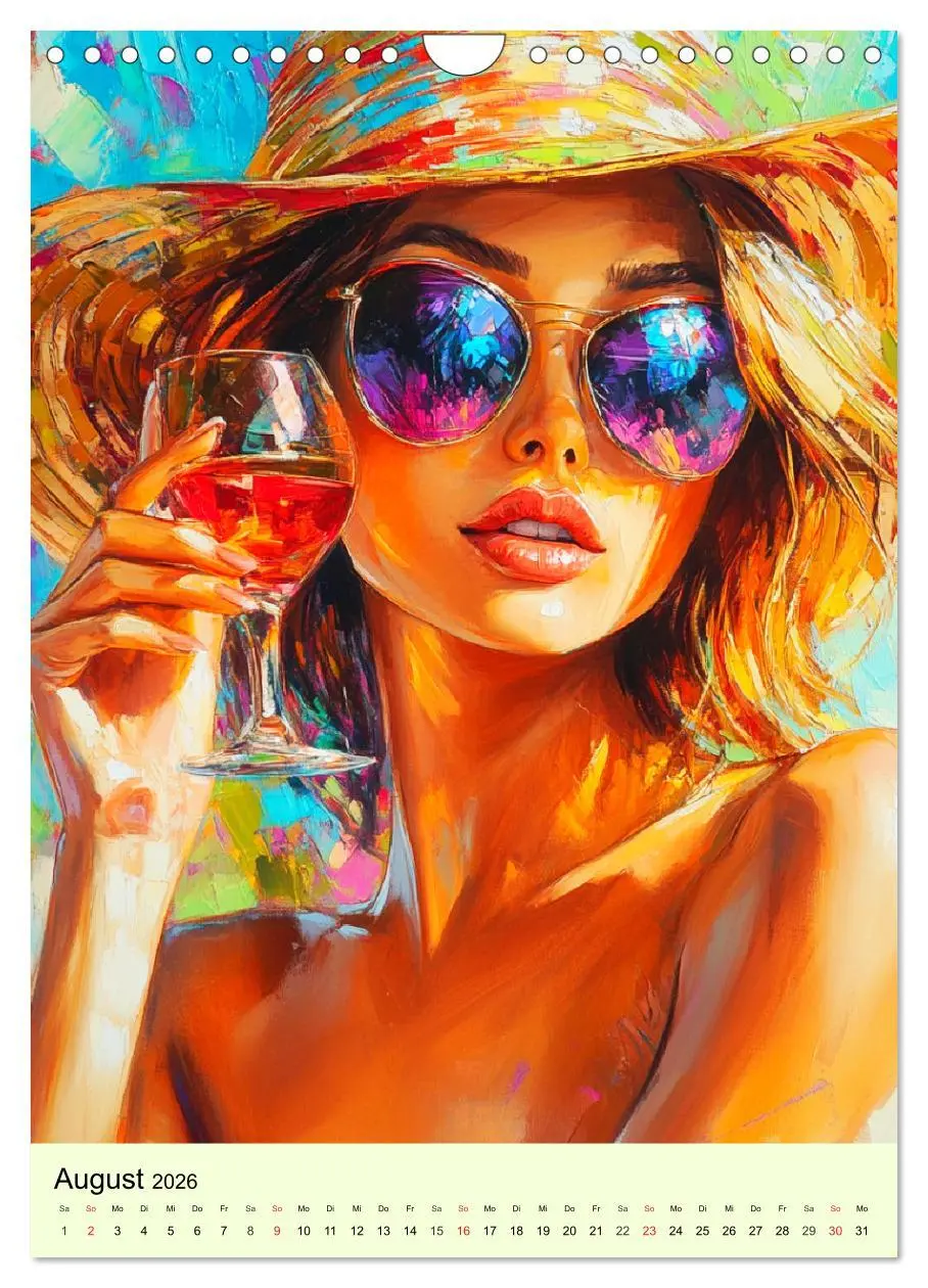 Bild: 9783457285527 | Frauengesichter. Moderne Portraits in Öloptik (Wandkalender 2026...