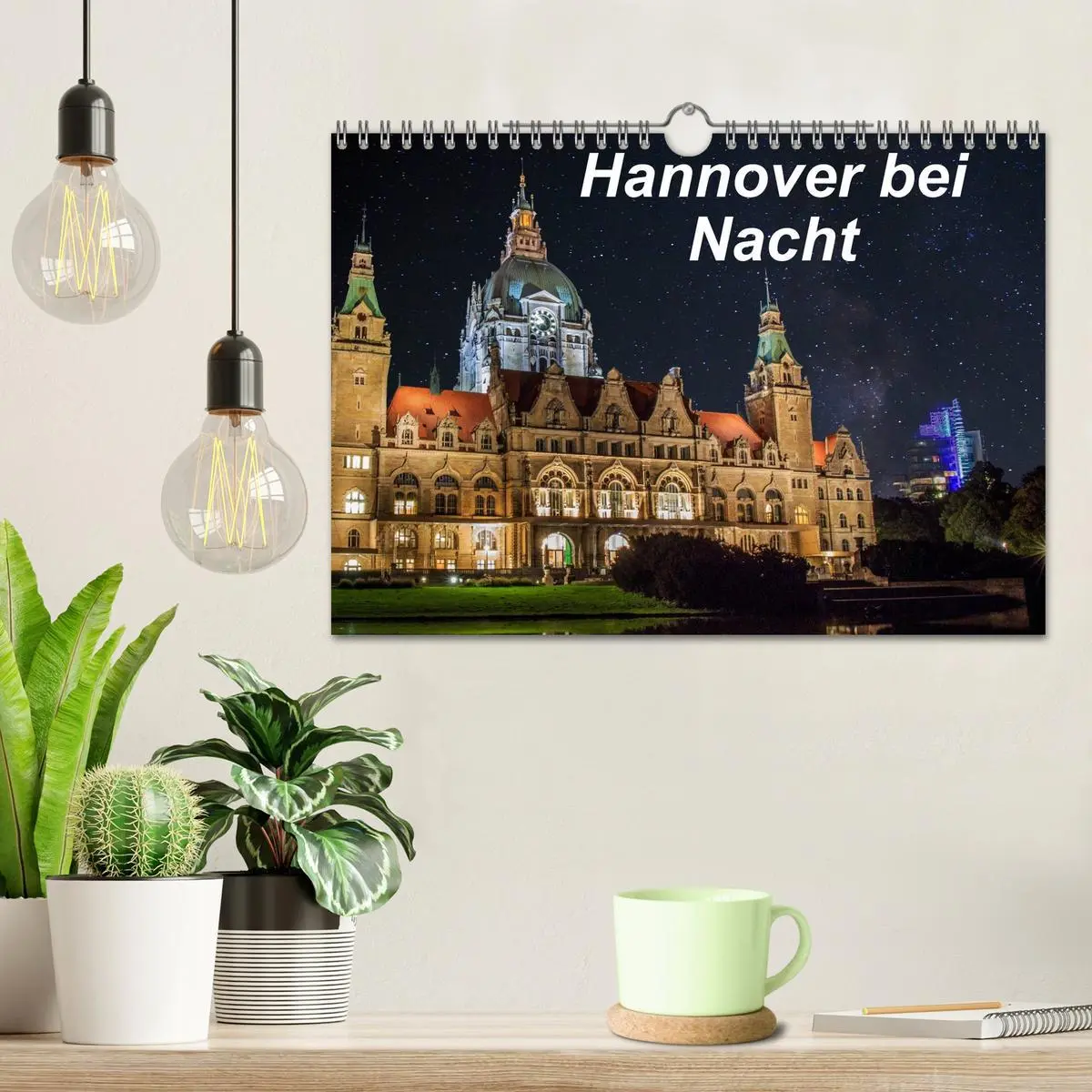 Bild: 9783457975527 | Hannover bei Nacht (Wandkalender 2026 DIN A4 quer), CALVENDO...