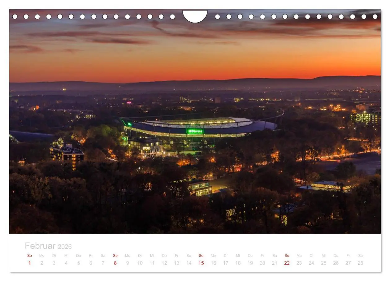 Bild: 9783457975527 | Hannover bei Nacht (Wandkalender 2026 DIN A4 quer), CALVENDO...