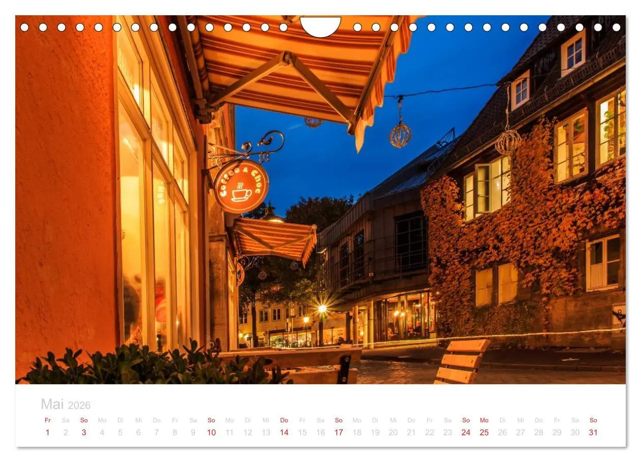 Bild: 9783457975527 | Hannover bei Nacht (Wandkalender 2026 DIN A4 quer), CALVENDO...