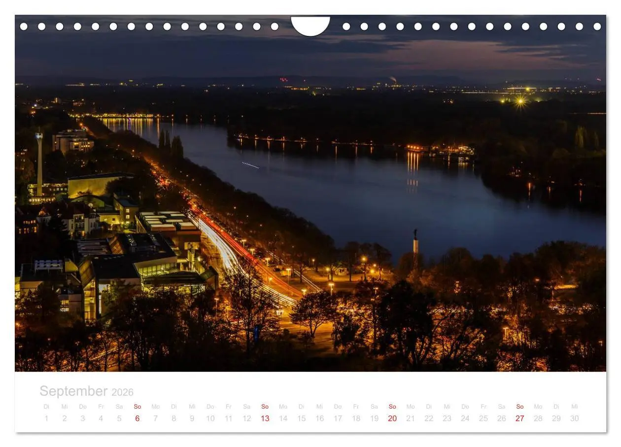 Bild: 9783457975527 | Hannover bei Nacht (Wandkalender 2026 DIN A4 quer), CALVENDO...