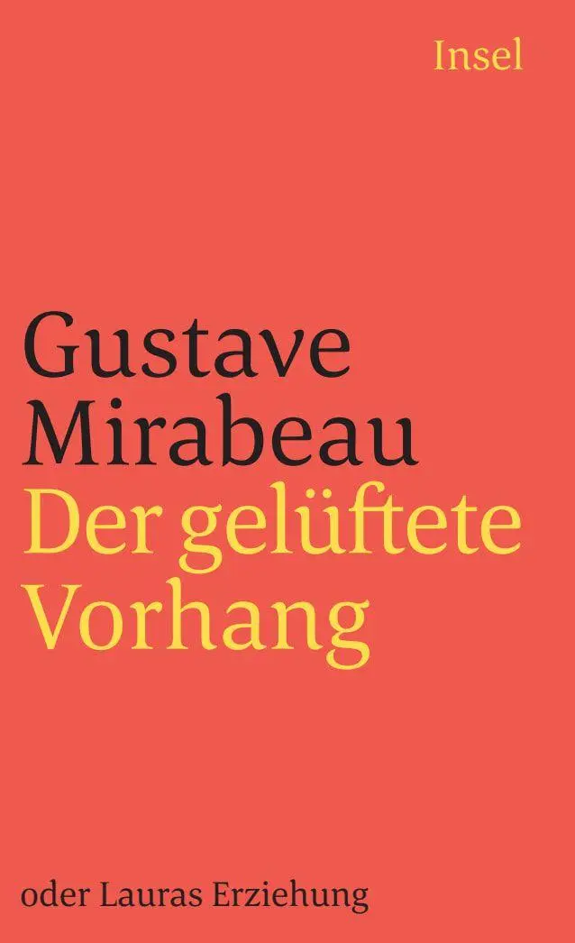Cover: 9783458345527 | Der gelüftete Vorhang oder Lauras Erziehung | Mirabeau | Taschenbuch