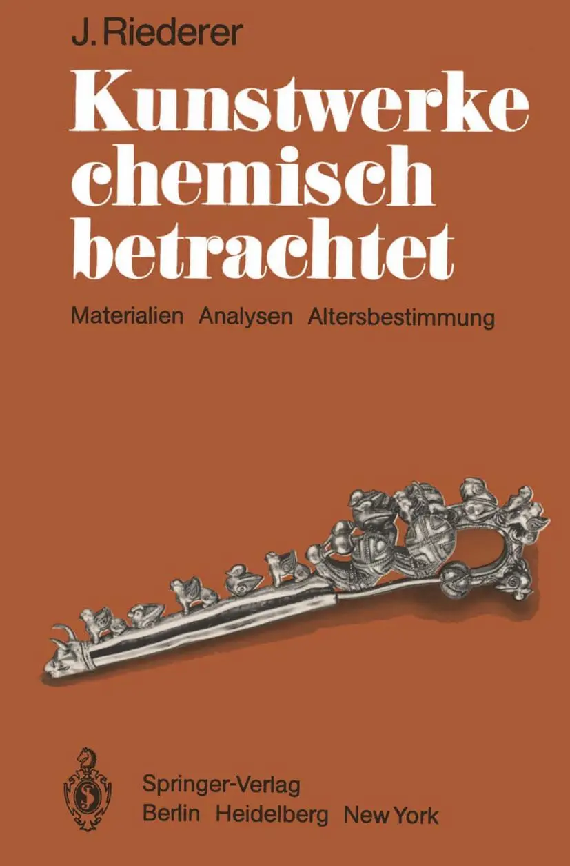 Cover: 9783540105527 | Kunstwerke chemisch betrachtet | Josef Riederer | Taschenbuch | x