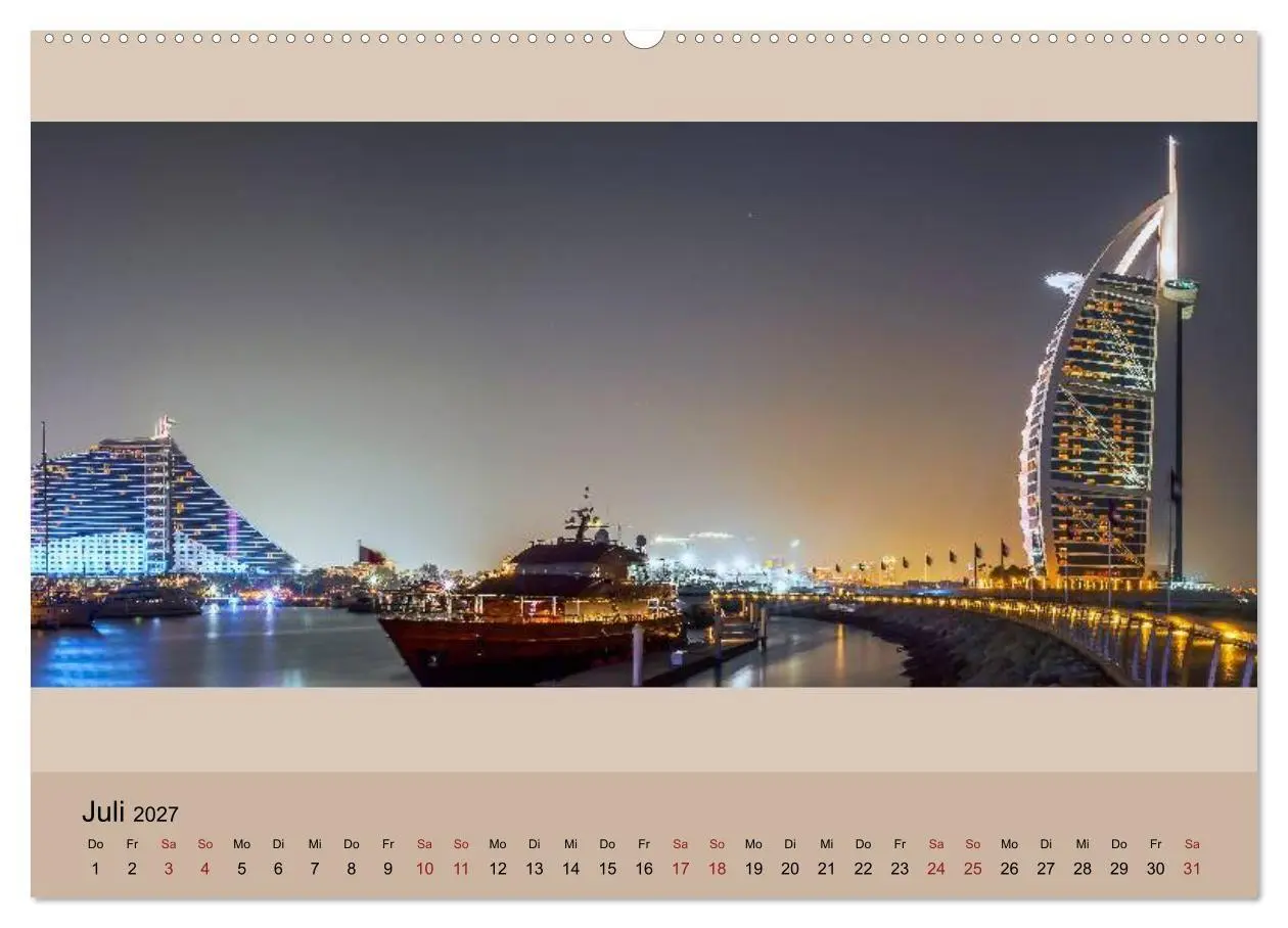 Bild: 9783569915527 | Impressions of Dubai 2027 (hochwertiger Premium Wandkalender 2027...