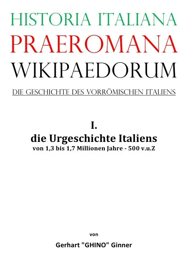 Cover: 9783757565527 | Historia Italiana praeromana Wikipaedorum Die Geschichte des...