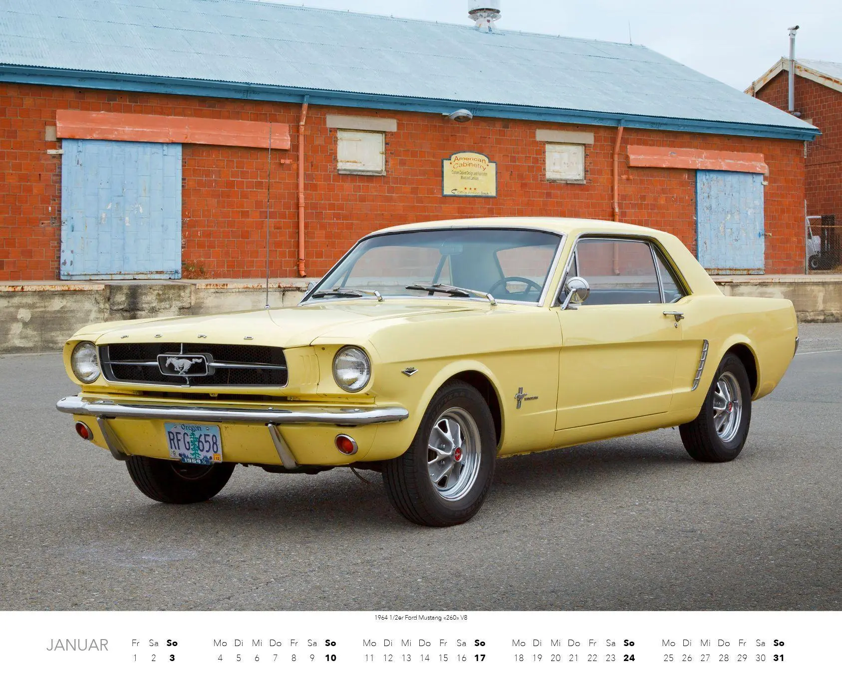 Bild: 9783960585527 | Ford Mustang Kalender 2027 | Frank Mundus | Kalender | 14 S. | Deutsch