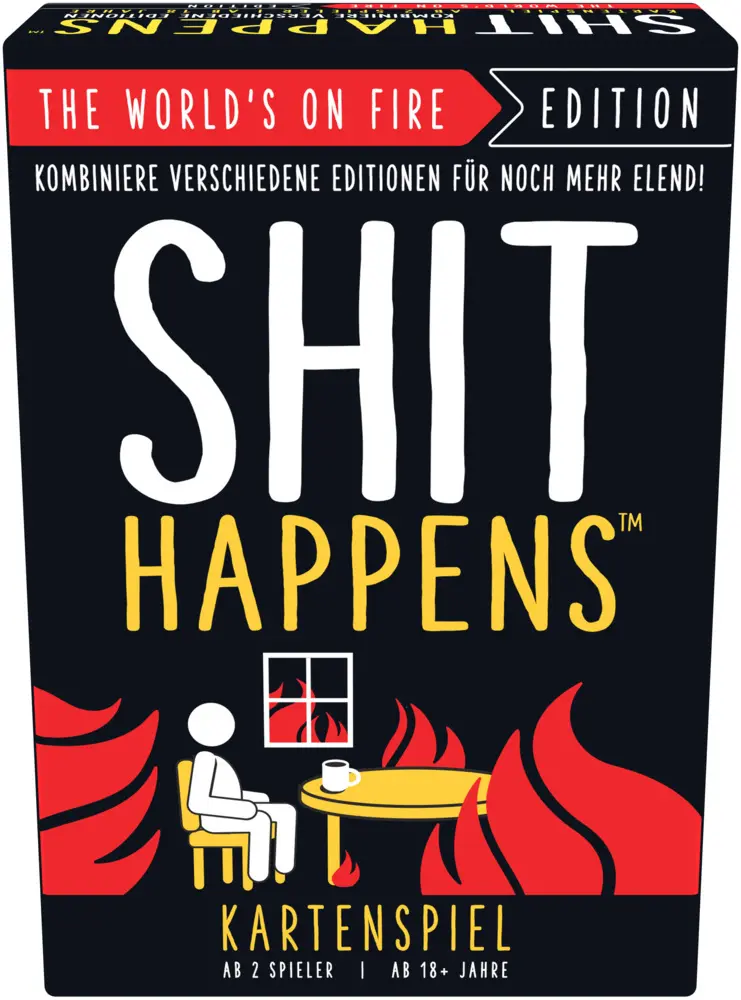 Cover: 8720077385627 | Shit Happens World On Fire (DE) | Spiel | 938562 | Deutsch | 2026