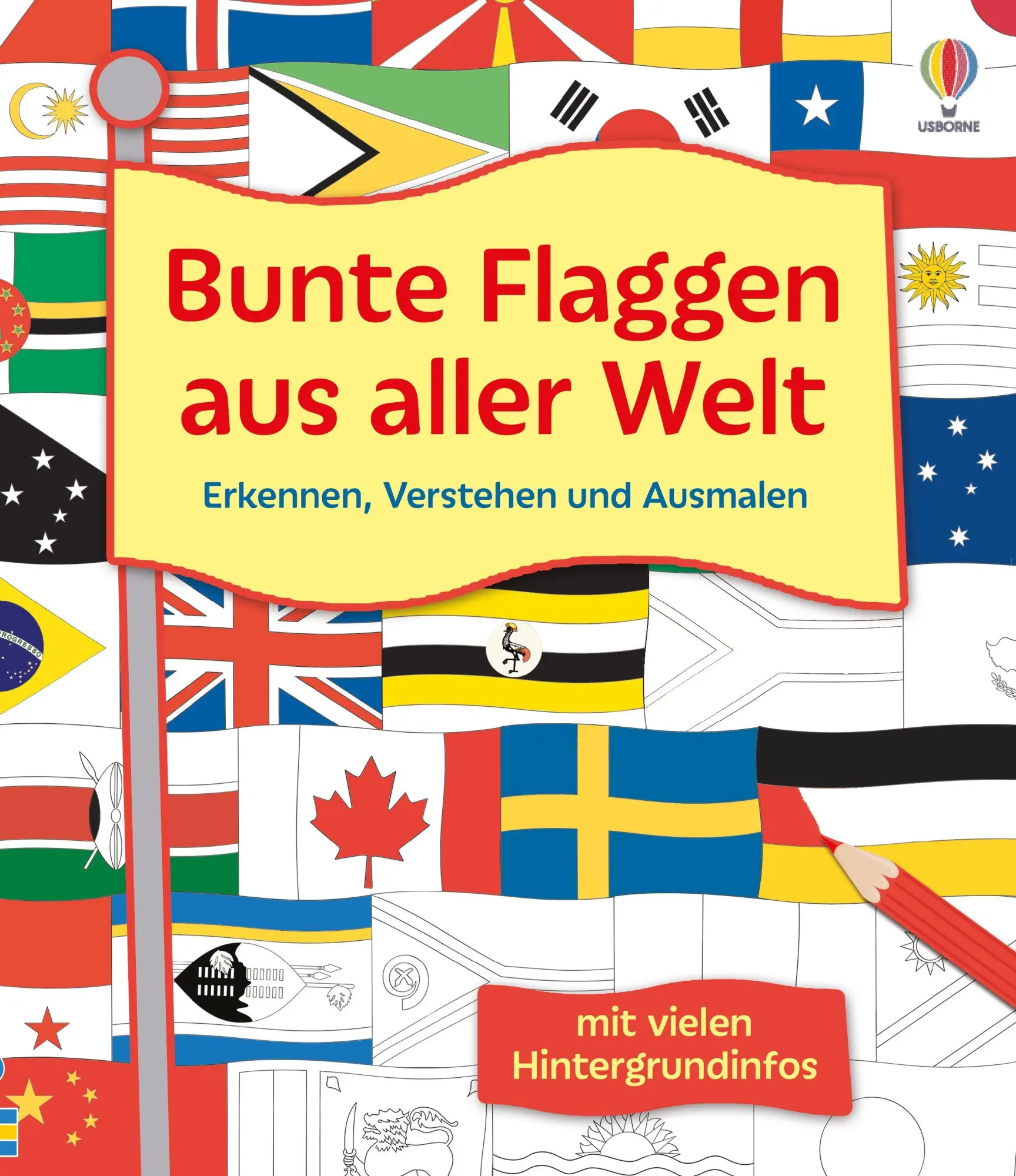 Cover: 9781035705627 | Bunte Flaggen aus aller Welt Erkennen, Verstehen und Ausmalen | Buch