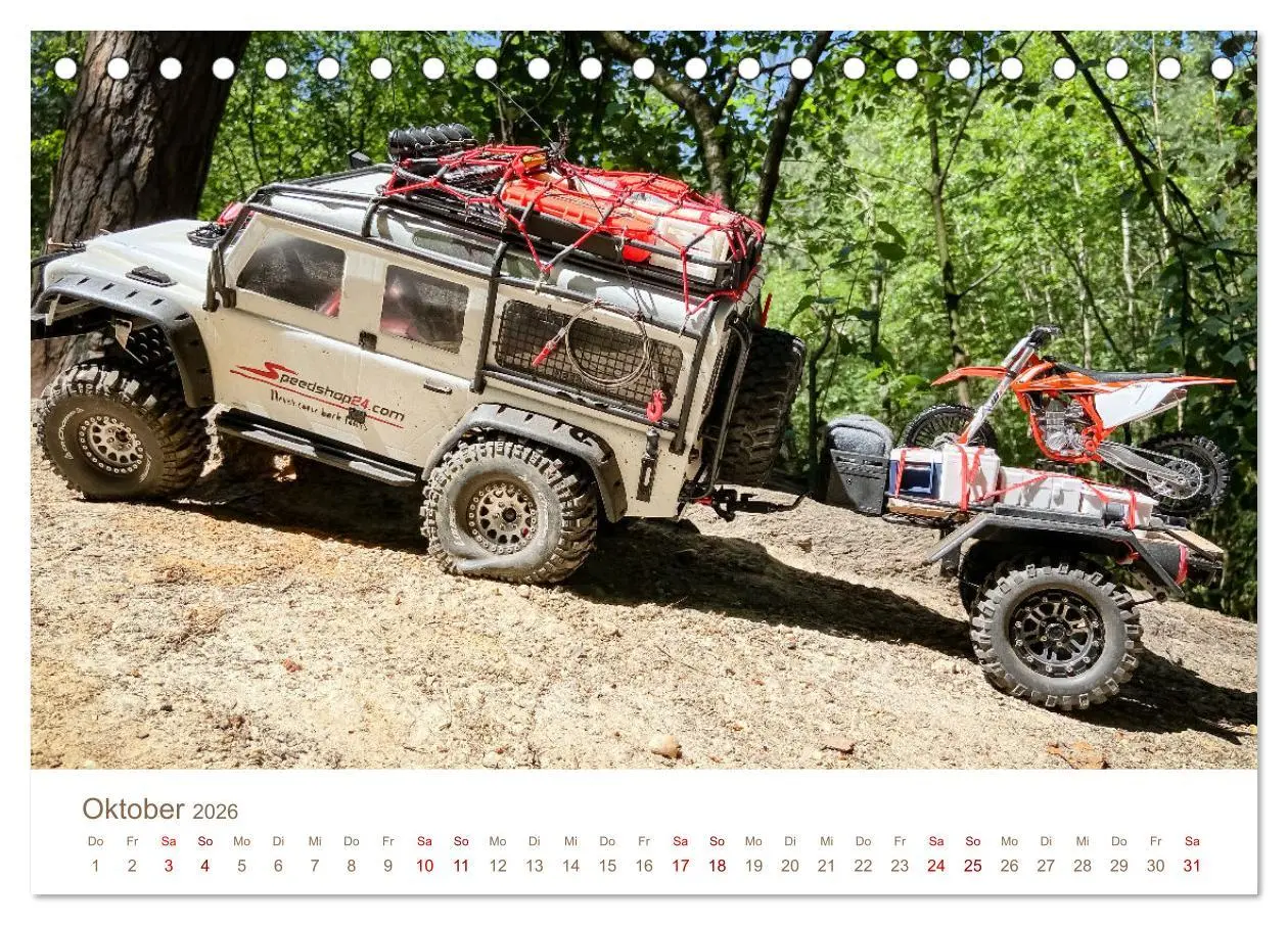 Bild: 9783457415627 | Where your RC Adventure begins! (Tischkalender 2026 DIN A5 quer),...