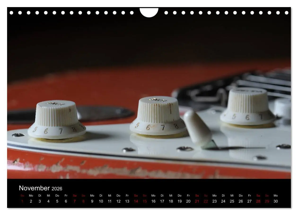 Bild: 9783457895627 | Feinheiten - Alte Gitarren im Detail (Wandkalender 2026 DIN A4...