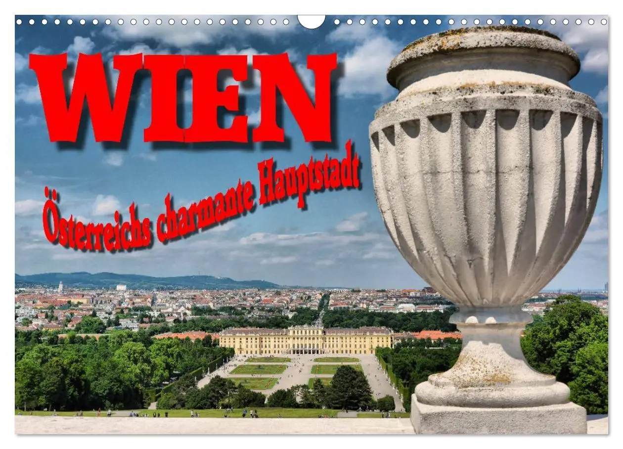 Cover: 9783516055627 | Wien - Österreichs charmante Hauptstadt (Wandkalender 2026 DIN A3...