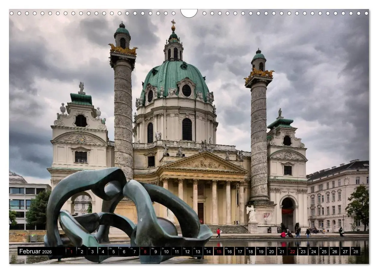Bild: 9783516055627 | Wien - Österreichs charmante Hauptstadt (Wandkalender 2026 DIN A3...