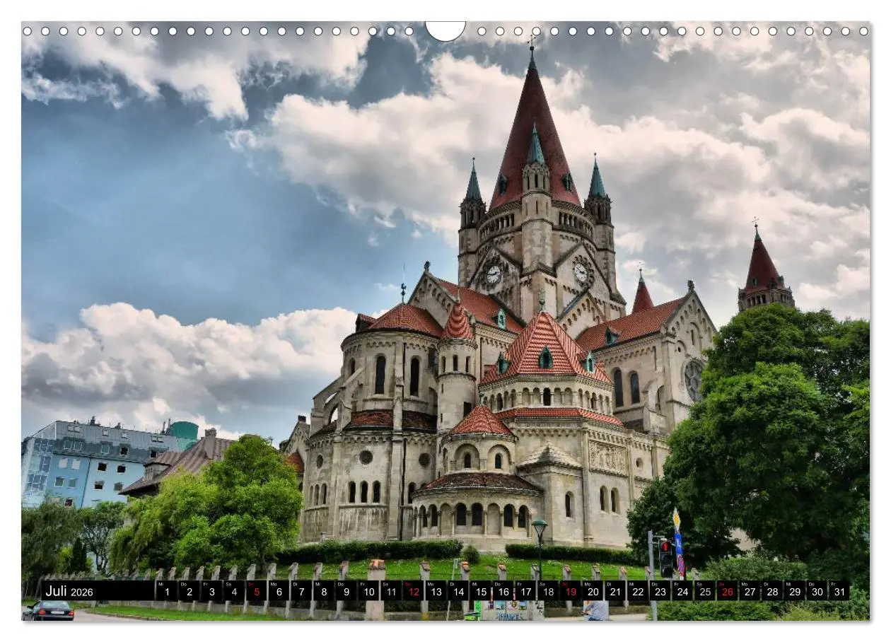 Bild: 9783516055627 | Wien - Österreichs charmante Hauptstadt (Wandkalender 2026 DIN A3...