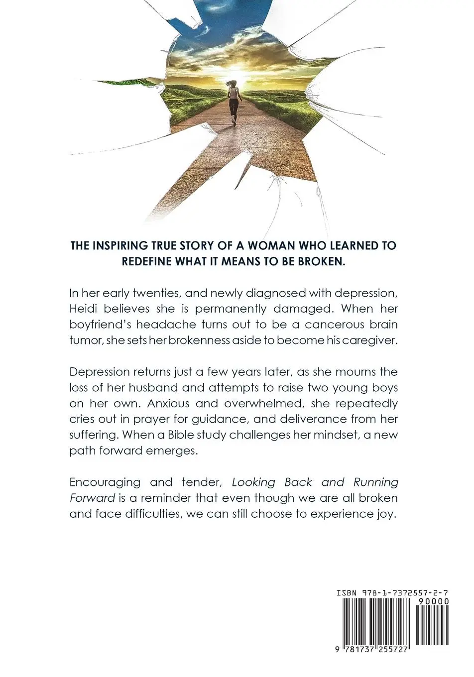 Rückseite: 9781737255727 | Looking Back and Running Forward | Heidi Kinney | Taschenbuch | 2022