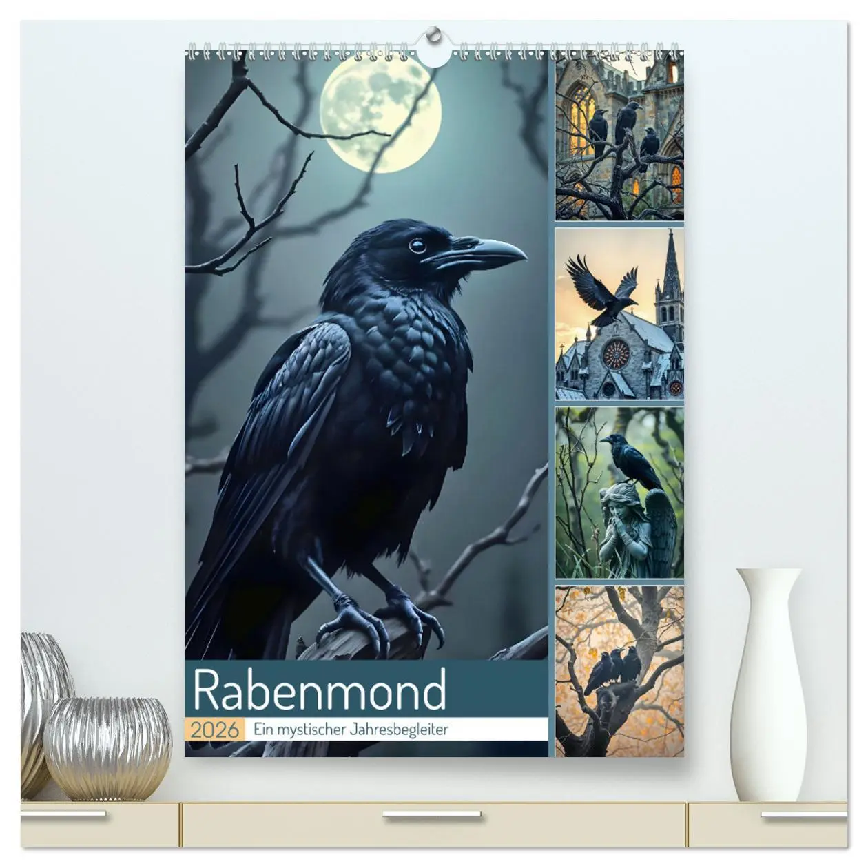 Cover: 9783457265727 | Rabenmond - Ein mystischer Jahresbegleiter (hochwertiger Premium...