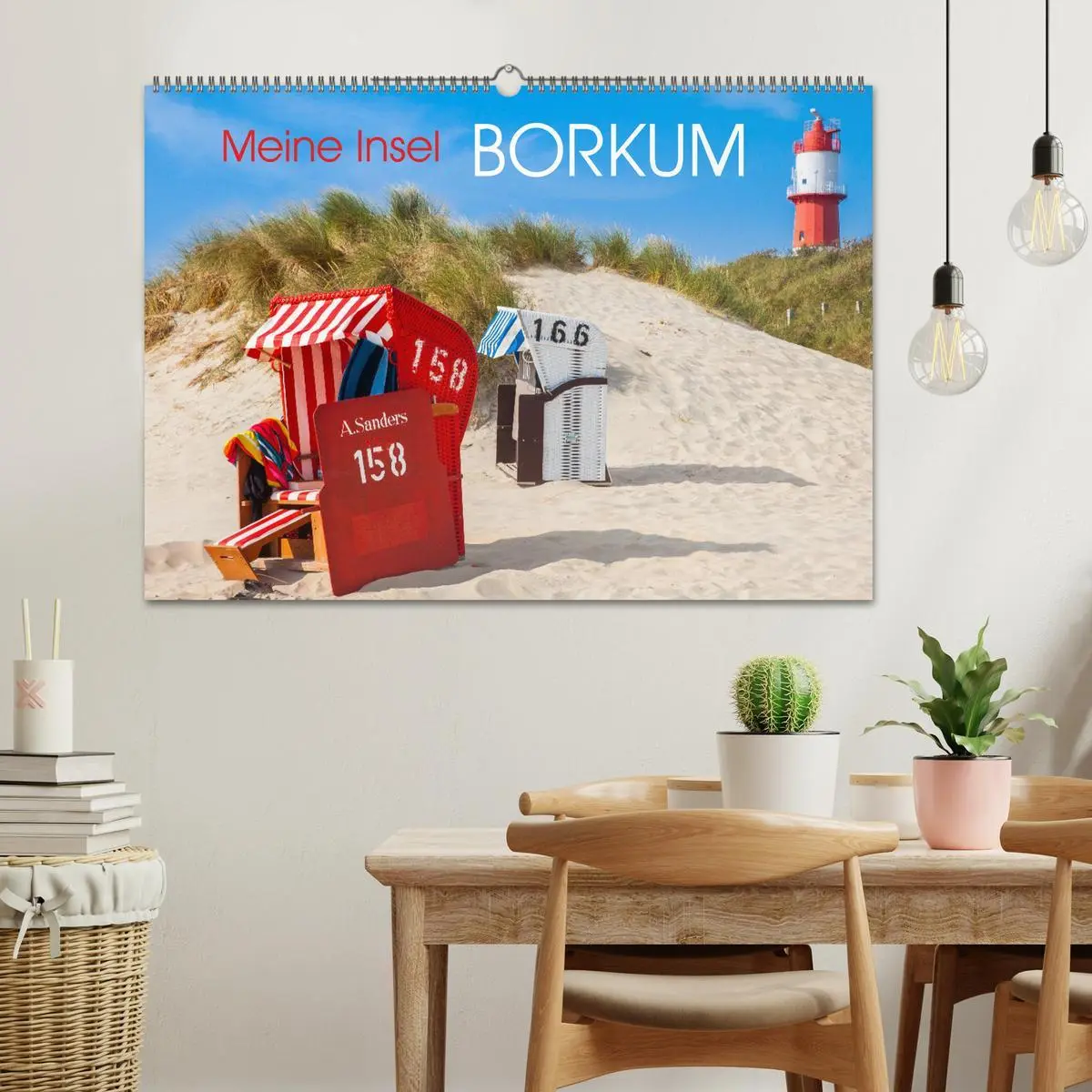 Bild: 9783457575727 | Meine Insel Borkum (Wandkalender 2026 DIN A2 quer), CALVENDO...