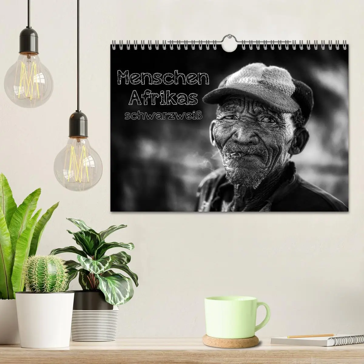Bild: 9783516115727 | Menschen Afrikas schwarzweiß (Wandkalender 2026 DIN A4 quer),...