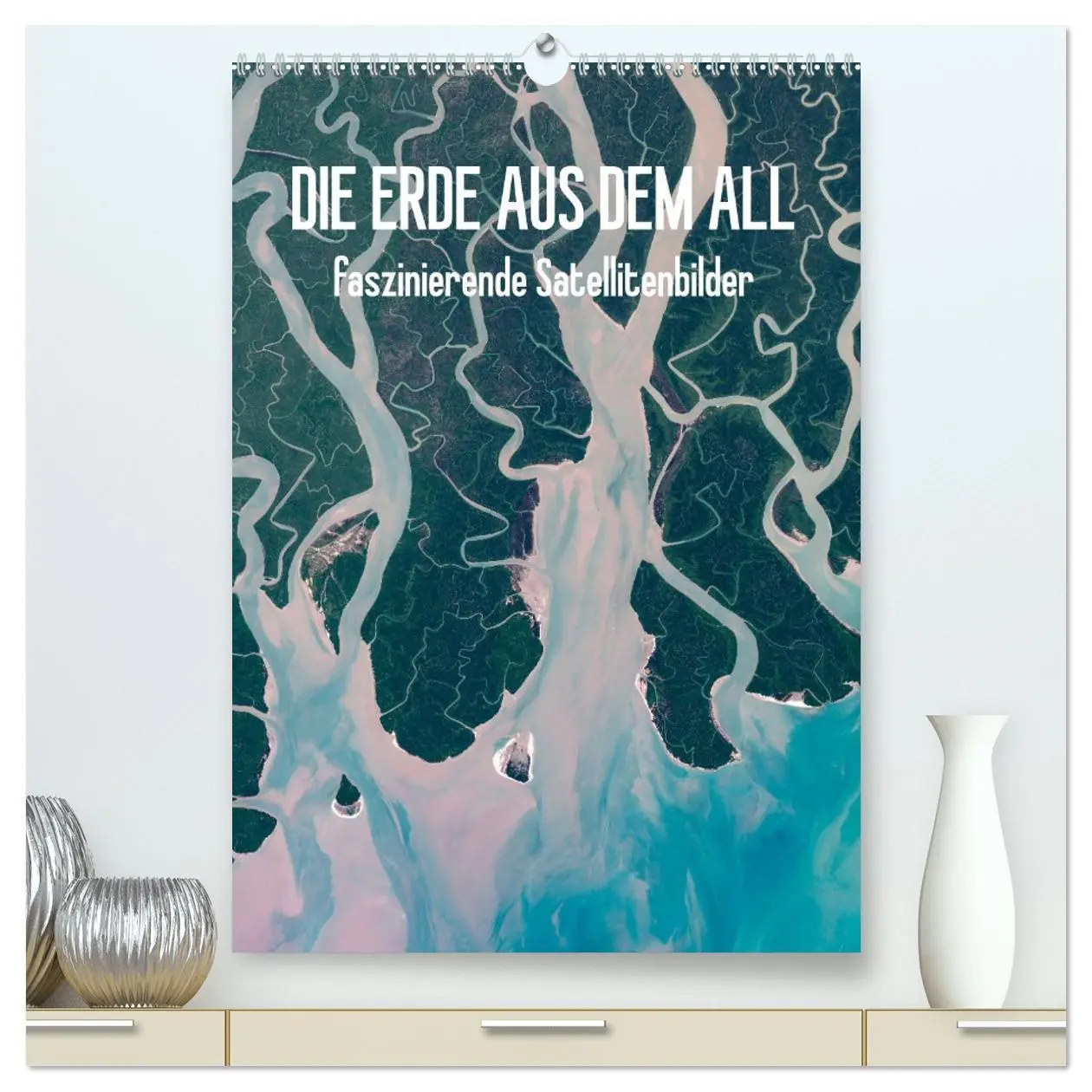 Cover: 9783516355727 | Die Erde aus dem All (hochwertiger Premium Wandkalender 2026 DIN A2...