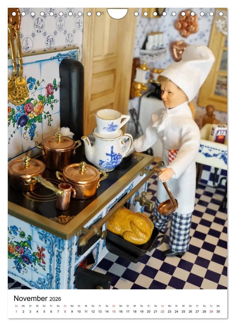 Bild: 9783516425727 | Puppenstuben-Zauber (Wandkalender 2026 DIN A4 hoch), CALVENDO...