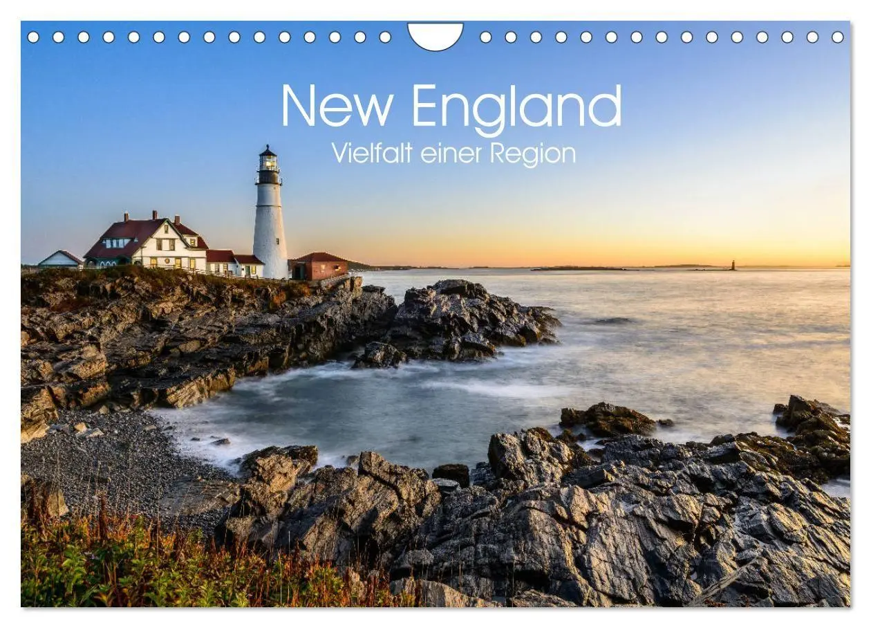 Cover: 9783569755727 | New England - Vielfalt einer Region (Wandkalender 2027 DIN A4...