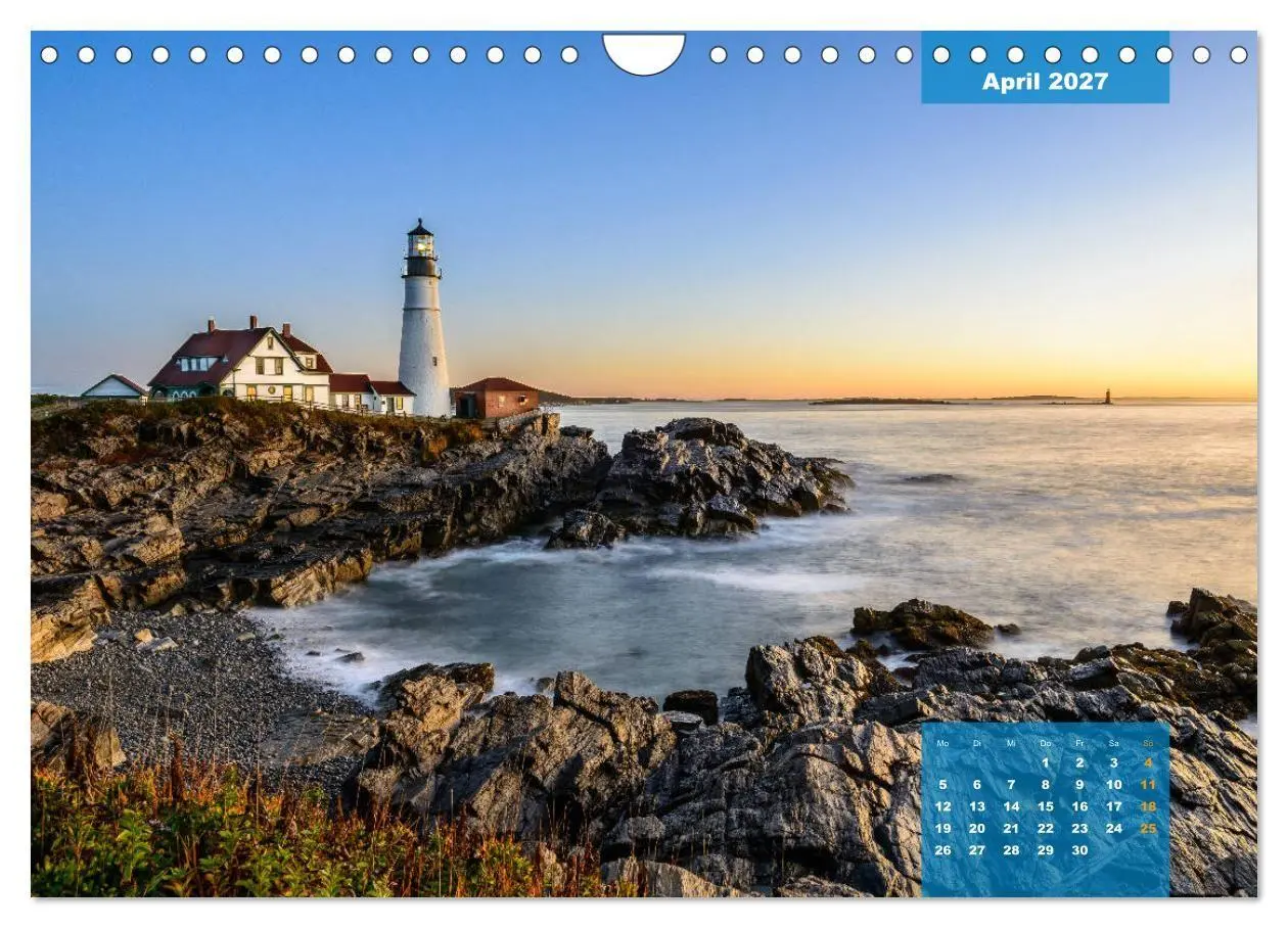 Bild: 9783569755727 | New England - Vielfalt einer Region (Wandkalender 2027 DIN A4...