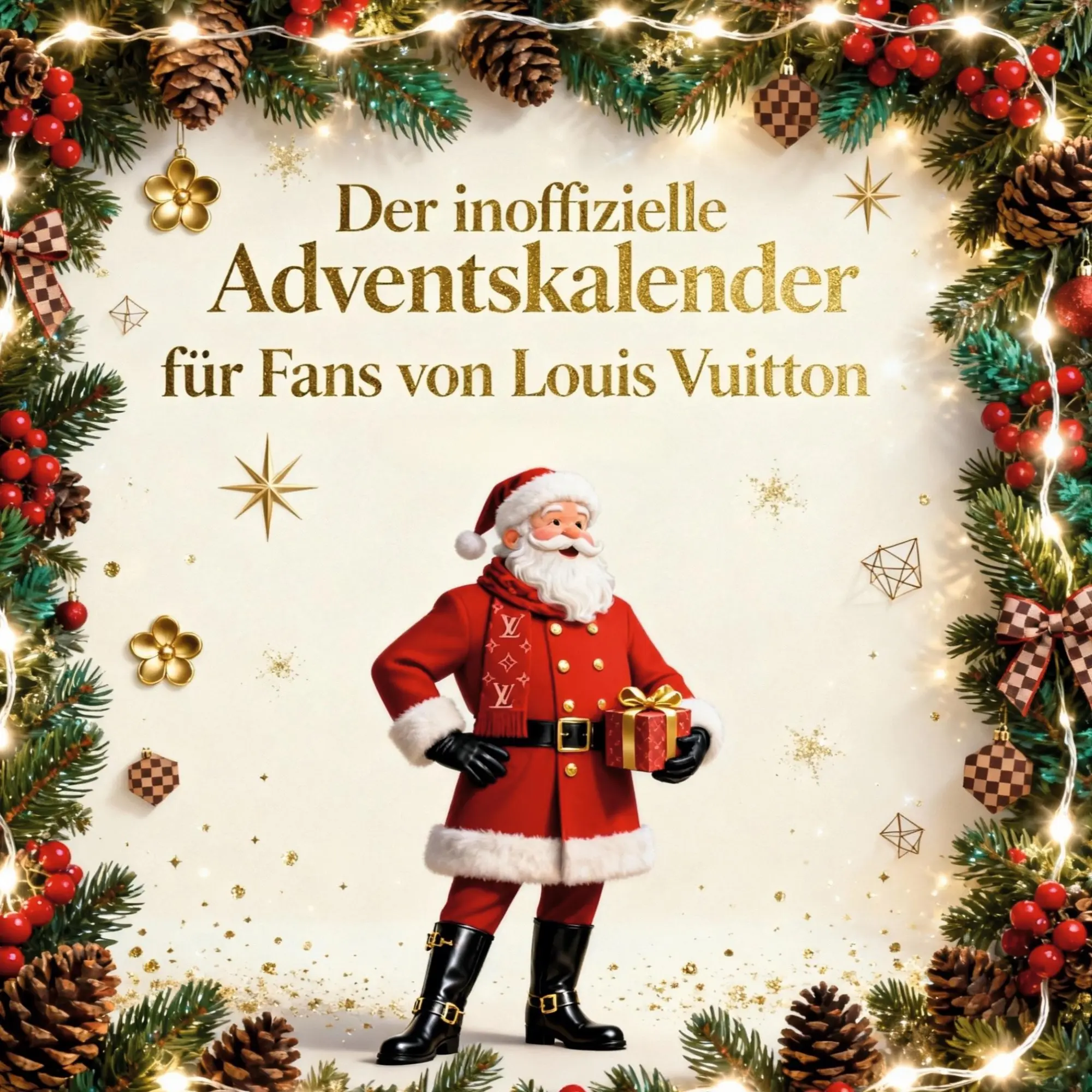 Cover: 9783695315727 | Der inoffizielle Adventskalender für Fans von Louis Vuitton | Krüger
