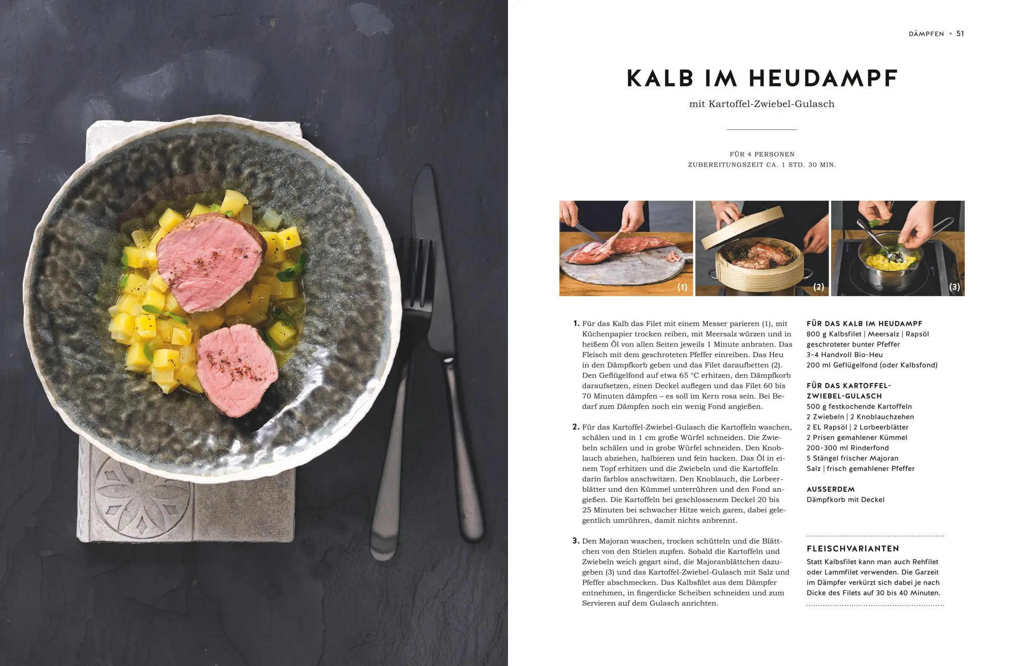 Bild: 9783833845727 | Dämpfen und Sous-vide | Sieden, Pochieren, Blanchieren, Gefrieren