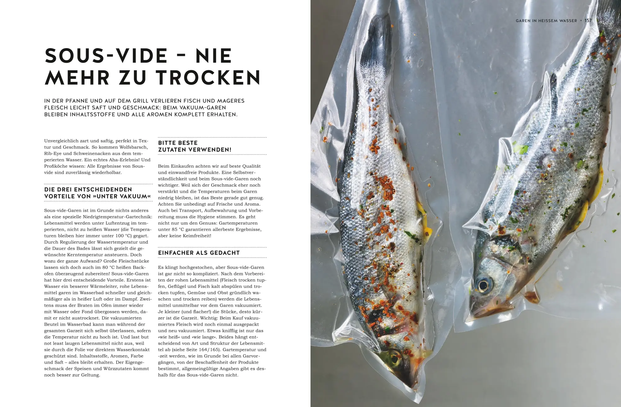 Bild: 9783833845727 | Dämpfen und Sous-vide | Sieden, Pochieren, Blanchieren, Gefrieren