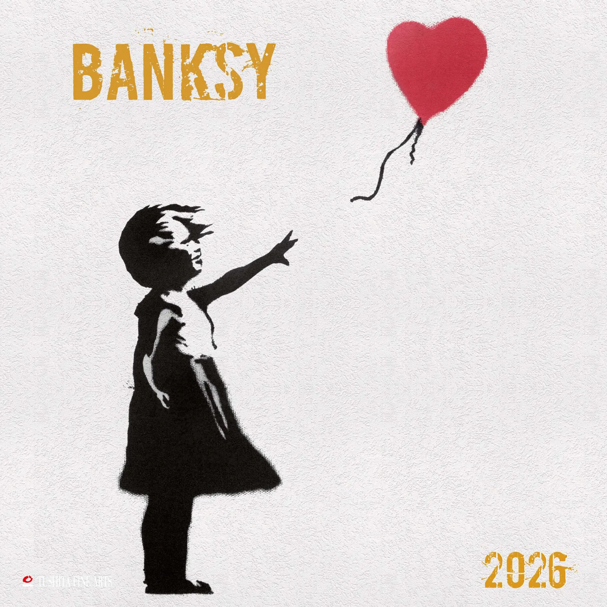 Cover: 9783959295727 | Banksy 2026 | Kalender 2026 | Kalender | Tushita Fine Arts | 28 S.