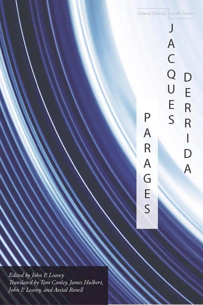 Cover: 9780804735827 | Parages | Jacques Derrida | Taschenbuch | Einband - flex.(Paperback)