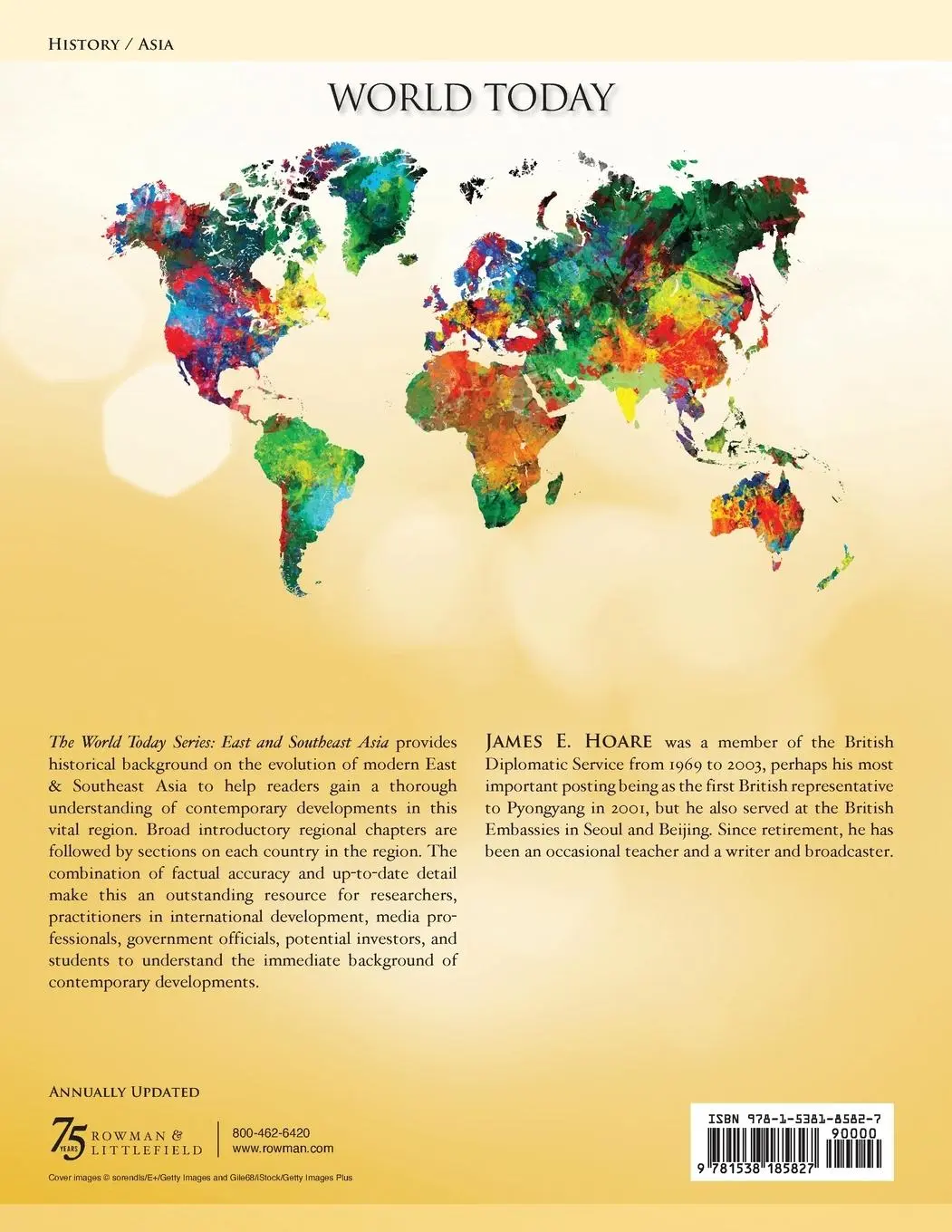 Rückseite: 9781538185827 | East and Southeast Asia 2024-2025 | James E. Hoare | Taschenbuch