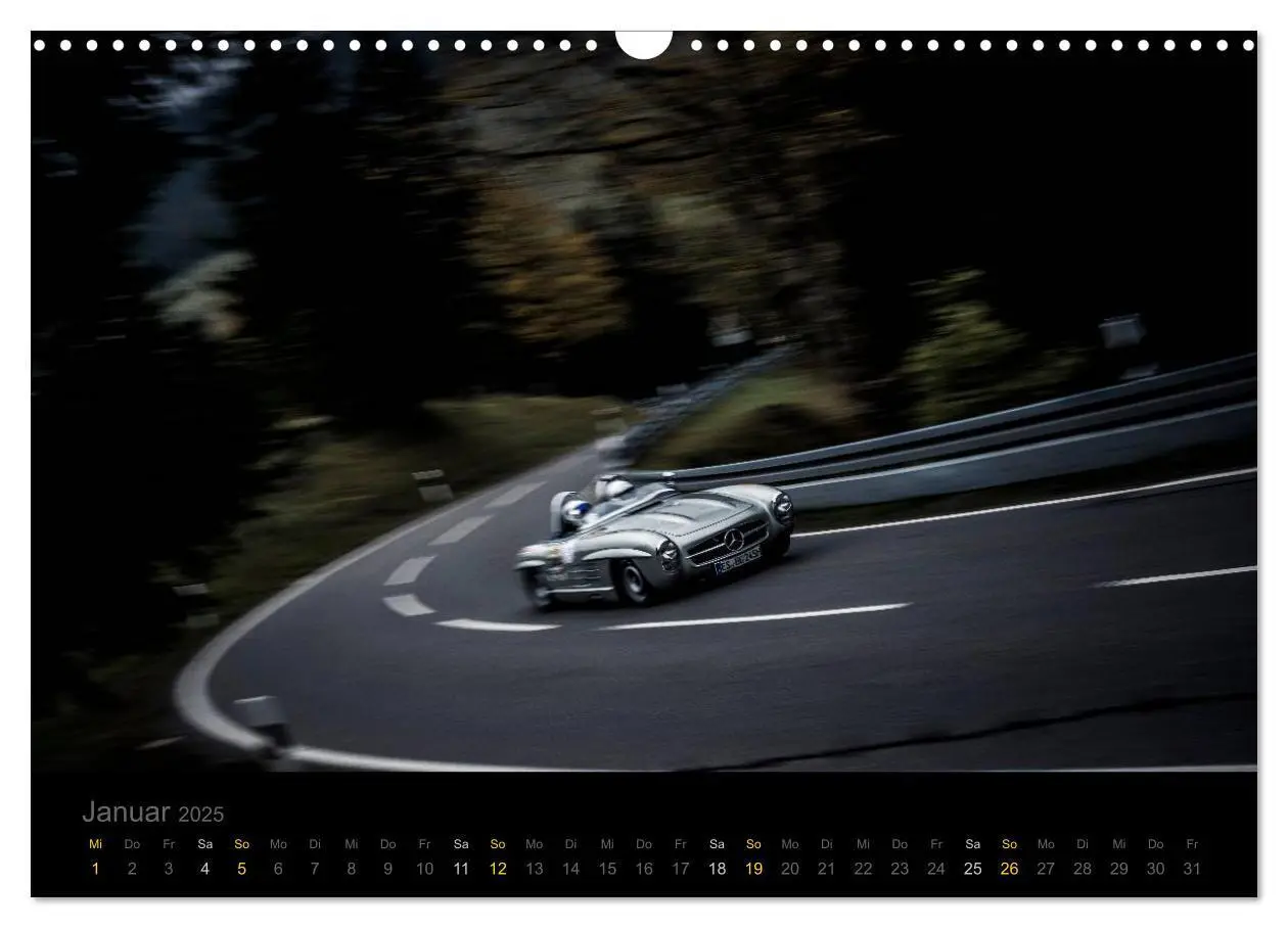 Bild: 9783435475827 | Mercedes Benz 300SL - Racing (Wandkalender 2025 DIN A3 quer),...