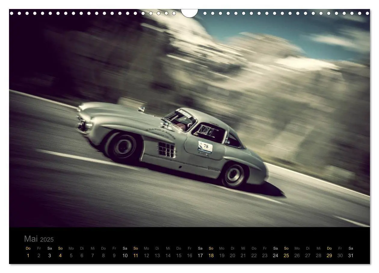 Bild: 9783435475827 | Mercedes Benz 300SL - Racing (Wandkalender 2025 DIN A3 quer),...