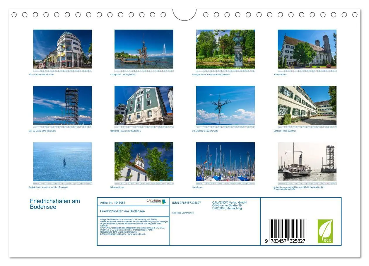Bild: 9783457325827 | Friedrichshafen am Bodensee (Wandkalender 2026 DIN A4 quer),...