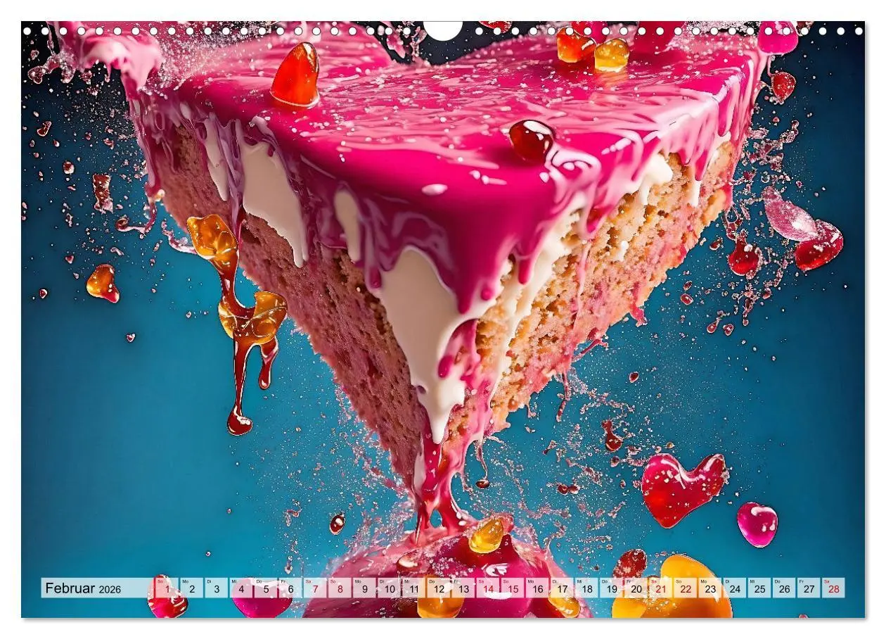 Bild: 9783457495827 | Tortenschlacht - süße Versuchung (Wandkalender 2026 DIN A3 quer),...
