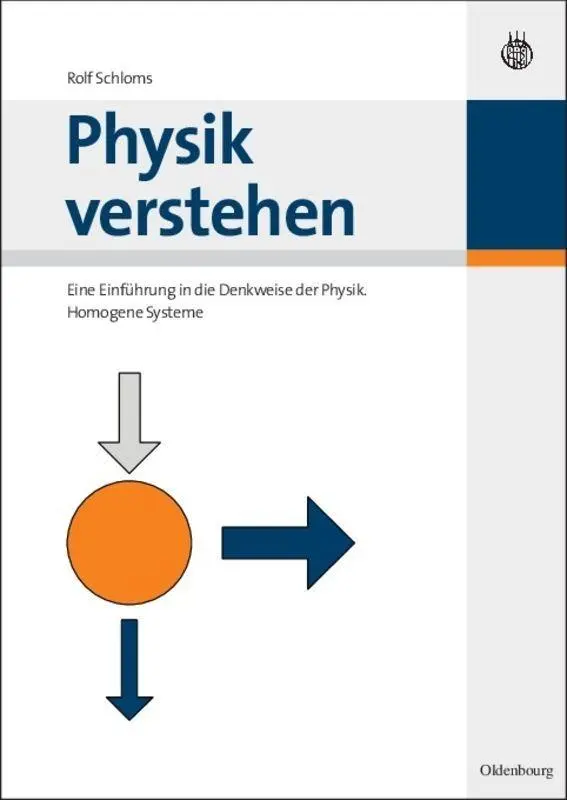 Cover: 9783486585827 | Physik verstehen | Rolf Schloms | Taschenbuch | XI | Deutsch | 2008