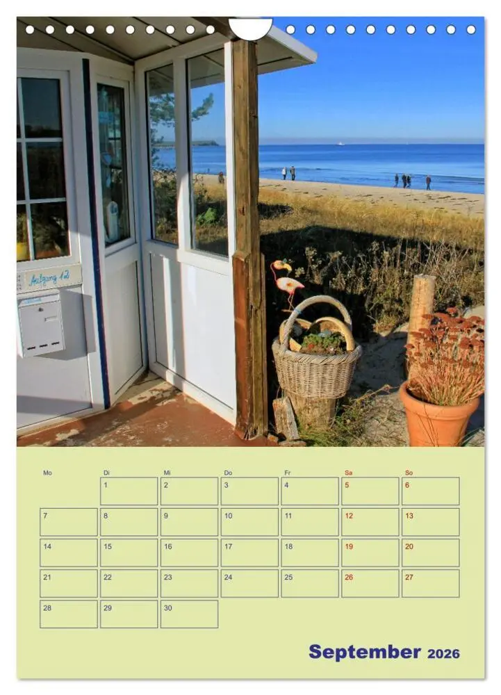 Bild: 9783516345827 | Sehnsuchtsort Ostseebad Boltenhagen (Wandkalender 2026 DIN A4...
