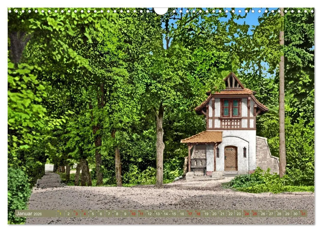Bild: 9783516725827 | Aschersleben um 1900 - Auf der alten Burg - Kolorierte...