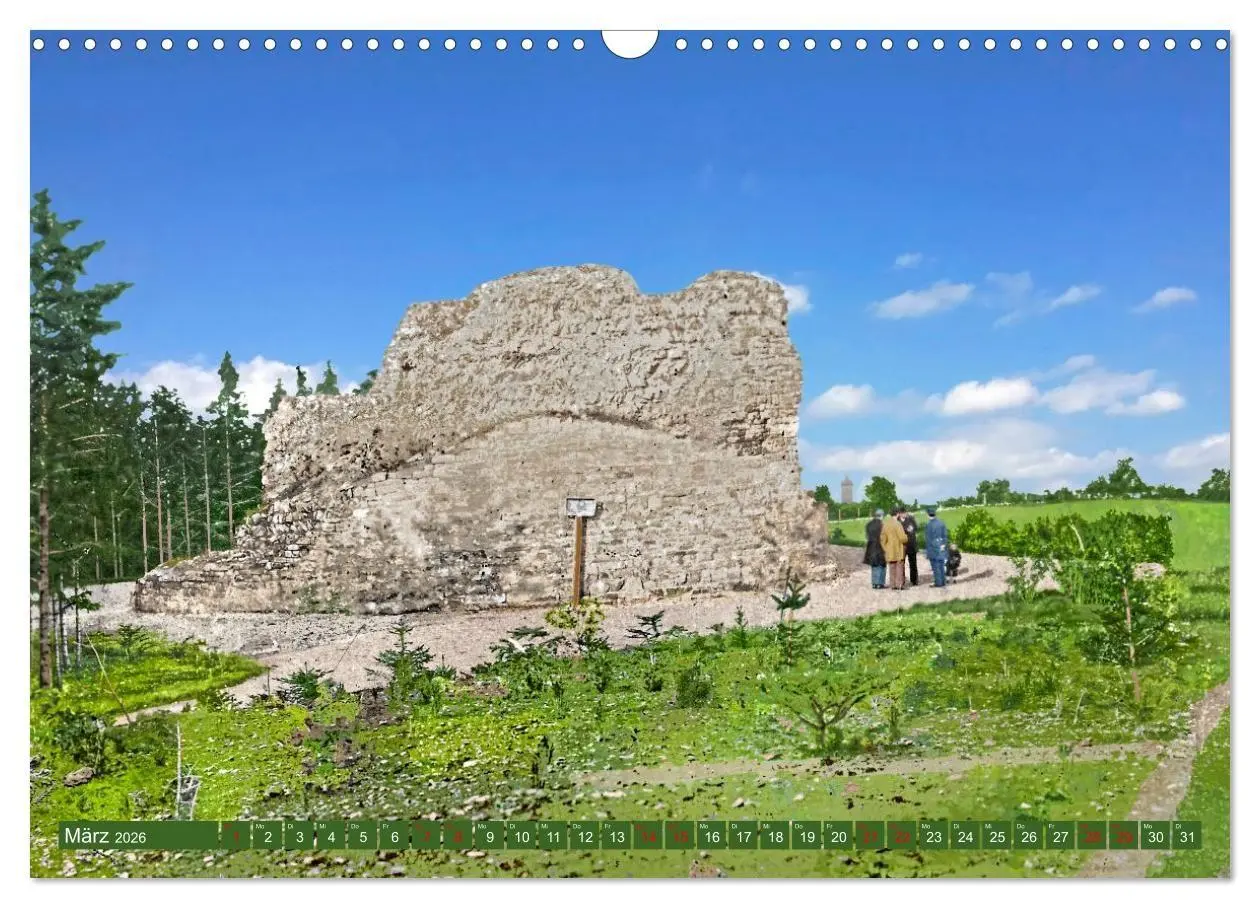 Bild: 9783516725827 | Aschersleben um 1900 - Auf der alten Burg - Kolorierte...