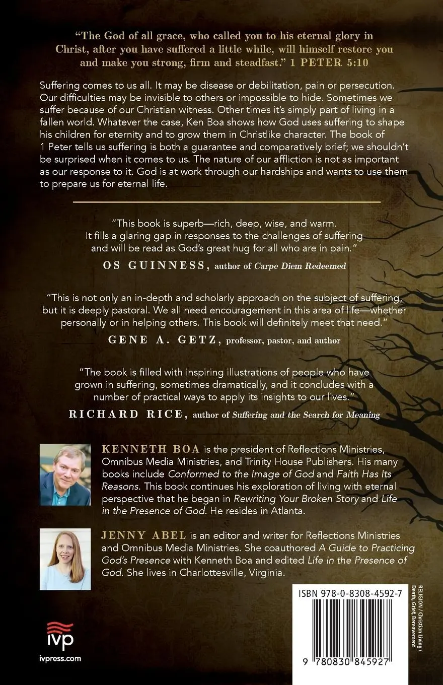Rückseite: 9780830845927 | Shaped by Suffering | Kenneth Boa | Taschenbuch | Englisch | 2023
