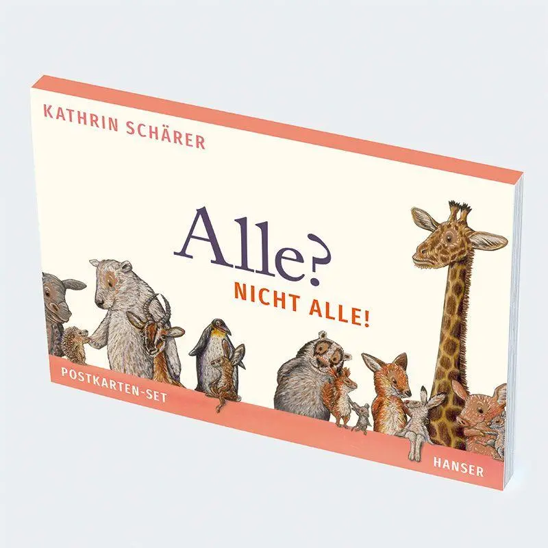 Bild: 9783446285927 | Alle? Nicht alle! Postkarten-Set | Kathrin Schärer | Taschenbuch